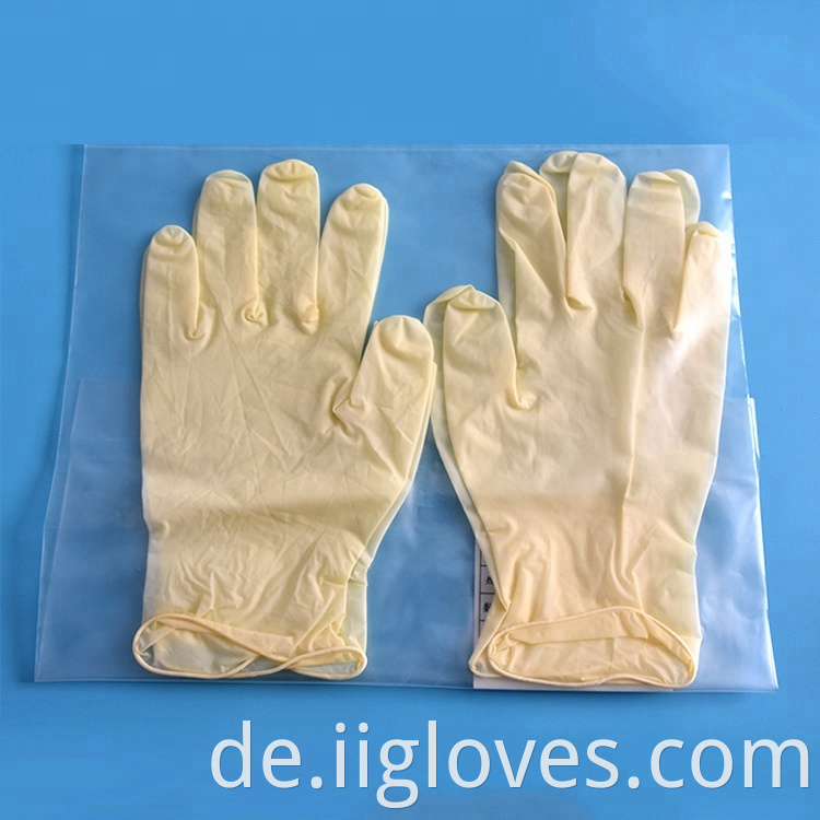 Hoch elastische schützende Einweg -Latexhandschuhe Catering Electronic Screen Gloves Catering